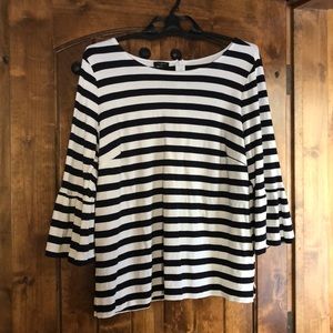 Talbots striped shirt